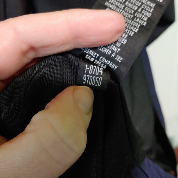 DryJoys by FootJoy men's jacket blue black Size Large windbreaker - Picture 5 of 13